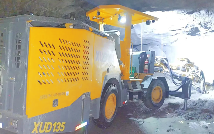 掘進鐵礦！徐工掘進鉆車硬核施工