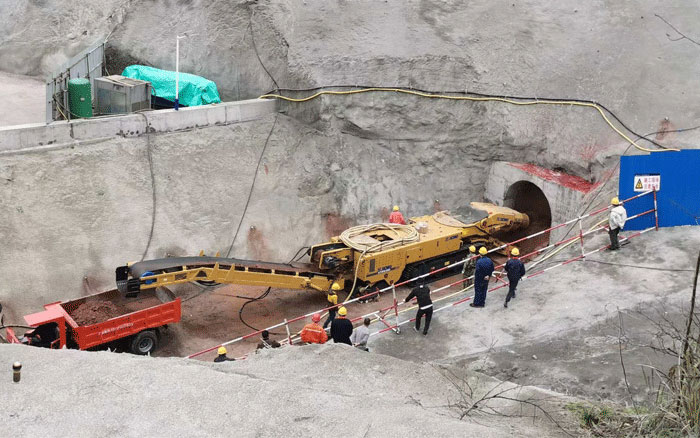 水利隧洞！徐工隧道掘進(jìn)機(jī)打通關(guān)鍵一環(huán)！