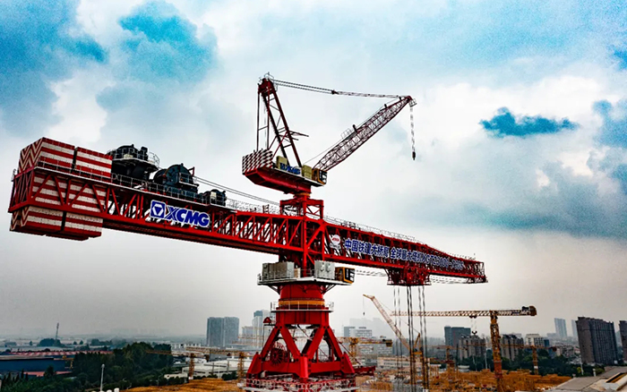 23000噸米！徐工“全球最大塔機”下線交付！