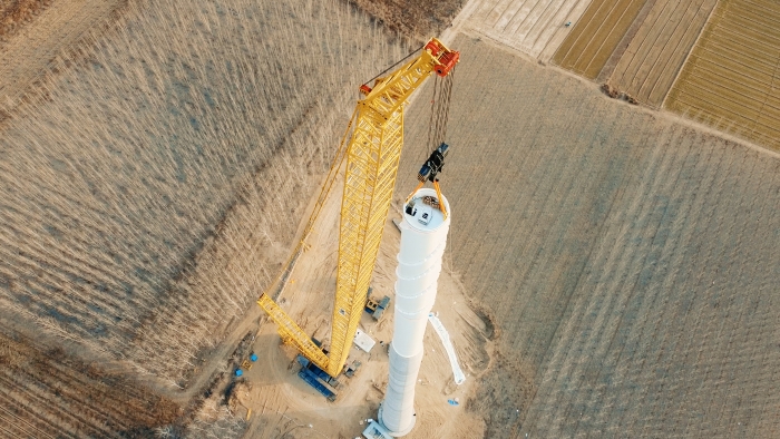 徐工XLC18000M實力霸屏！6.25MW風機竟被它這樣拿下…