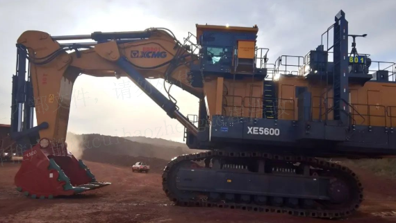 在南美，為南美——徐工XE5600助力當?shù)氐V業(yè)開發(fā)
