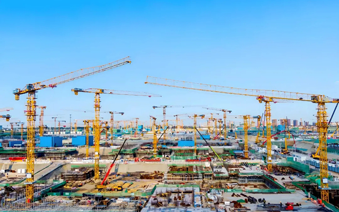 千年大計(jì) | 徐工群塔擎起雄安未來城！