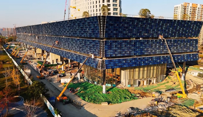 為千年運(yùn)河“筑舟”！徐工成套化高空作業(yè)平臺助力運(yùn)河博物館建設(shè)