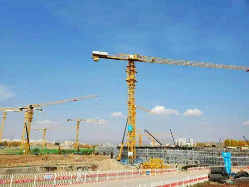 徐工塔機(jī)助建世界屋脊最大體量會展中心