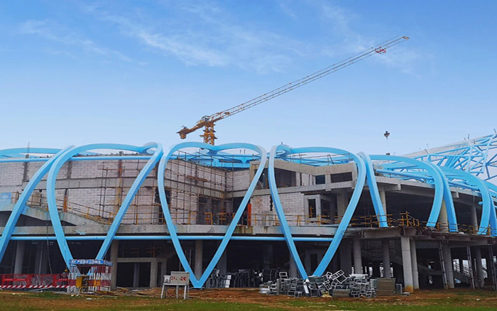 塔機(jī)群立！徐工助建安徽新地標(biāo)