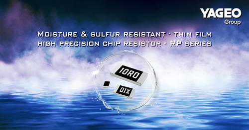 國巨推出具備抗濕抗硫特性之高精密度的薄膜電阻 國巨推出具備抗濕抗硫特性之高精密度的薄膜電阻